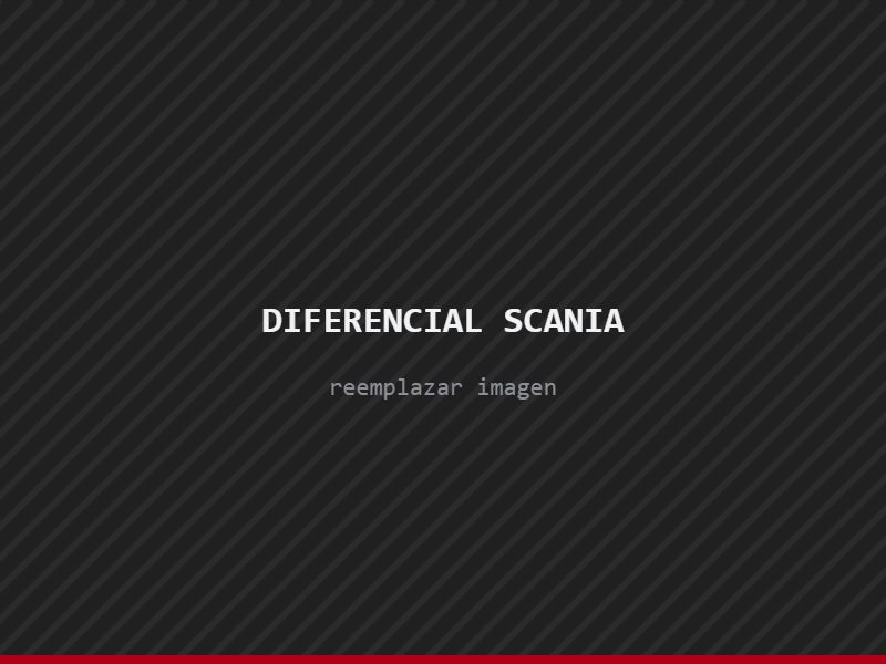 Diferencial de camión Scania