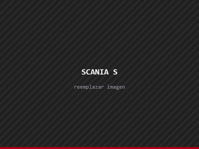 Camión Scania serie S
