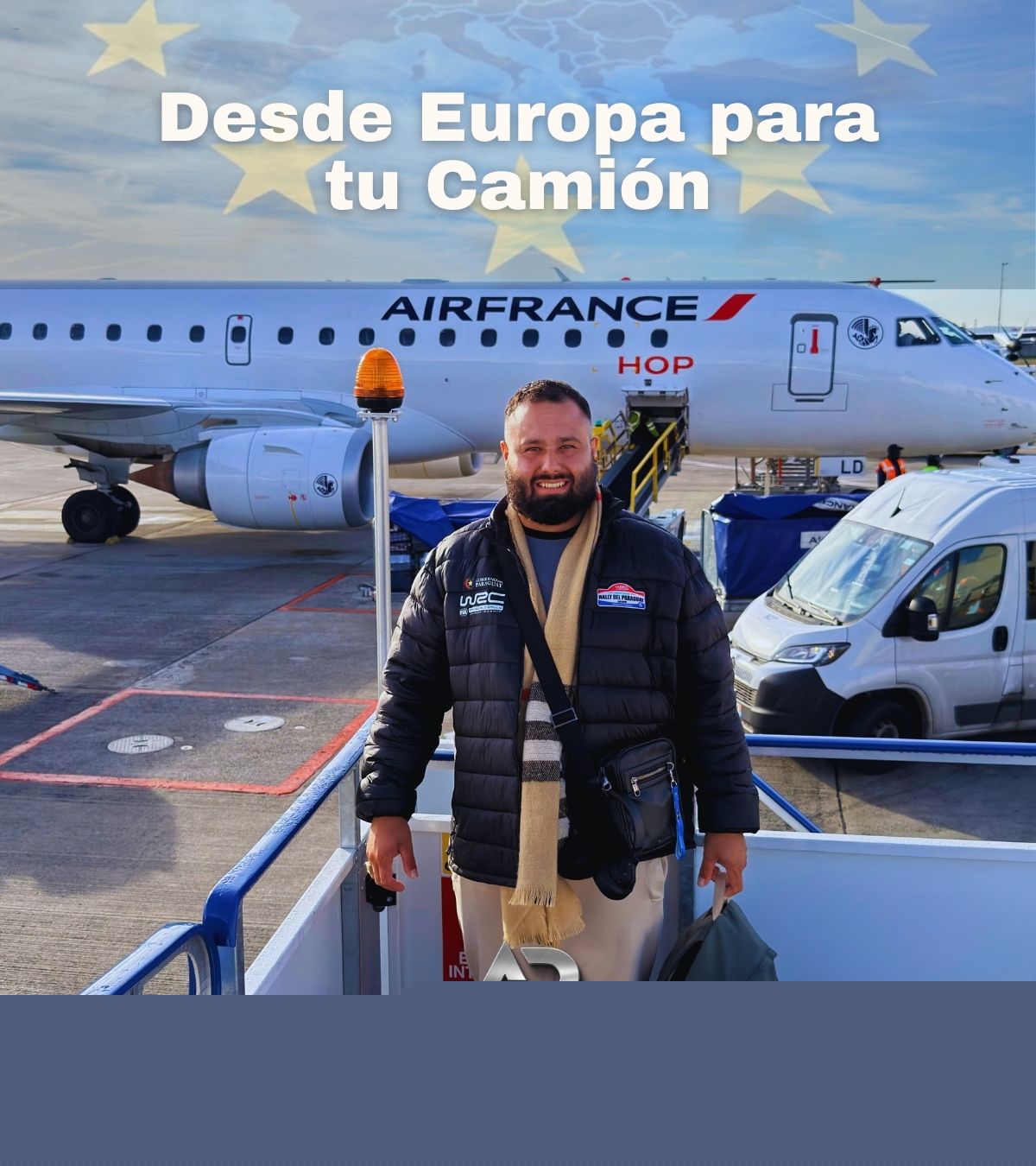 Equipo de AP Utility Parts en viaje de selección de repuestos en Europa