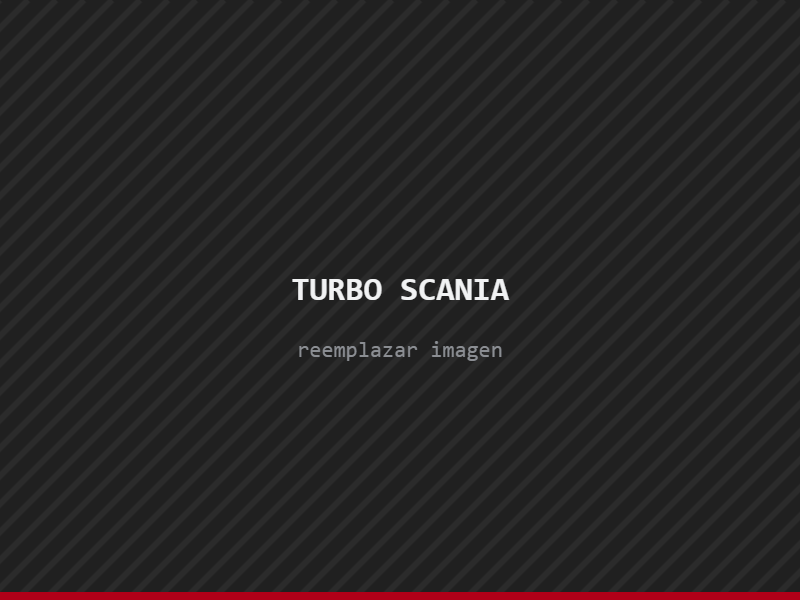 Turbo de camión Scania